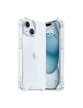 Shockproof Transparent Anti-Scratch Hard Back iPhone 15 Cover