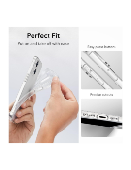 Case for iPhone 13 Silicone Case Clear Transparent Shockproof