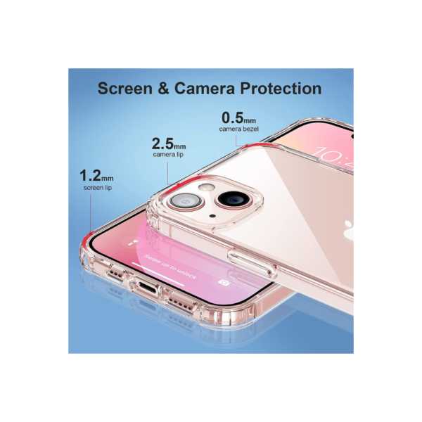 Ultra Hybrid Camera and Drop Protection Back Cover Case for iPhone 13 - Image 5